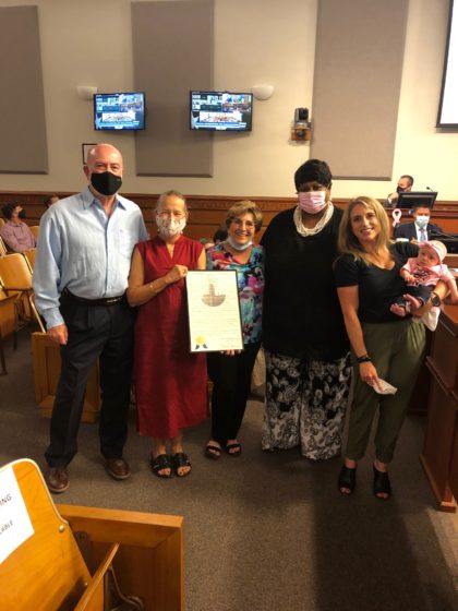 Council Woman Paula McCraney's proclamation