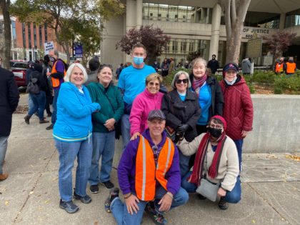 Group photo- reject the verdict rally