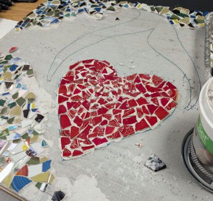 heart mosaic