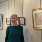 Tricia Tinsley, All Peoples Artist, now on display in the Roberta Marx Gallery